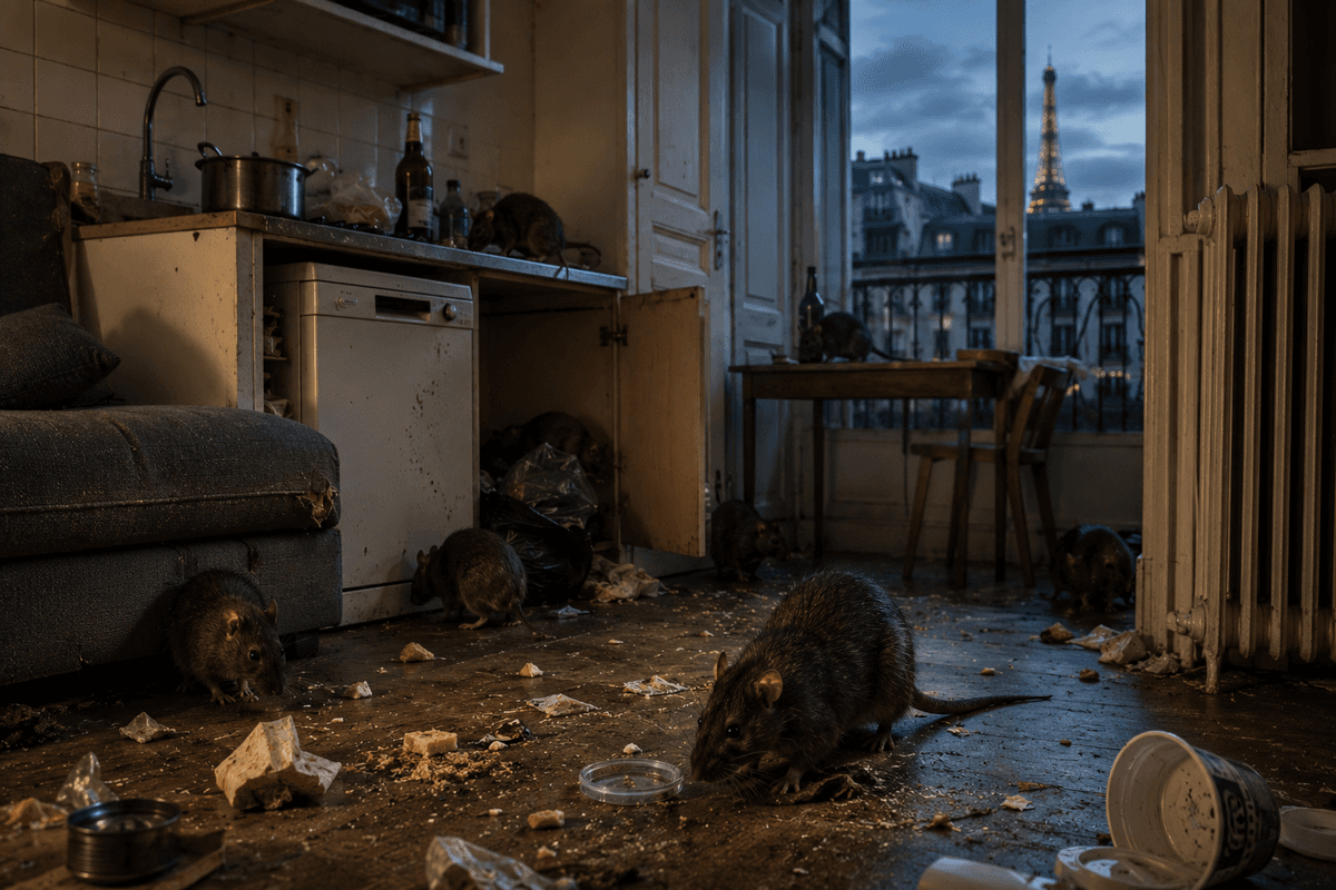 Souris et rats dans un appartement à Paris — guide 2026