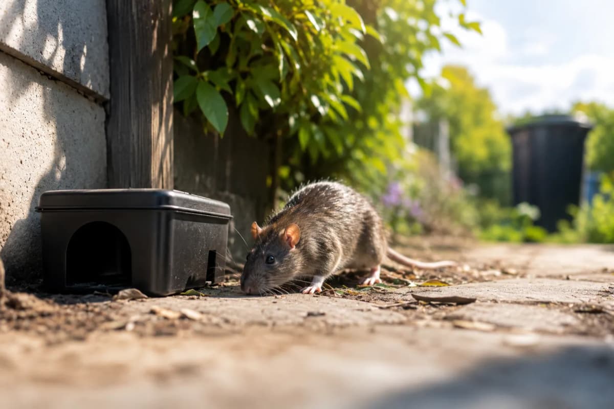 Dératisation en été à Paris — rats et souris