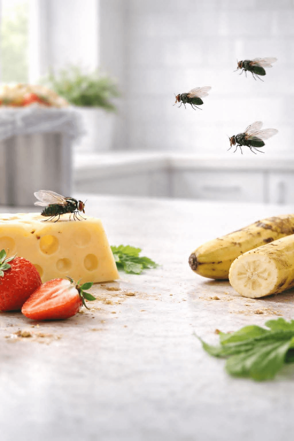 gêne mouches moucherons cuisine restaurant Paris