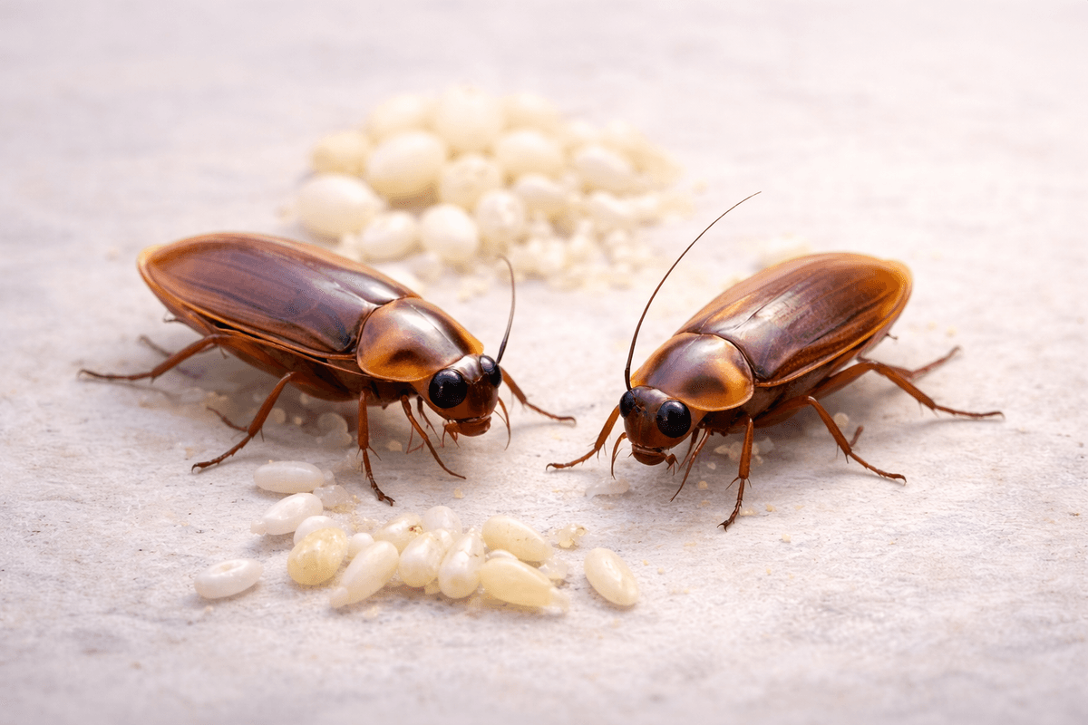 cafards blattes infestation cuisine